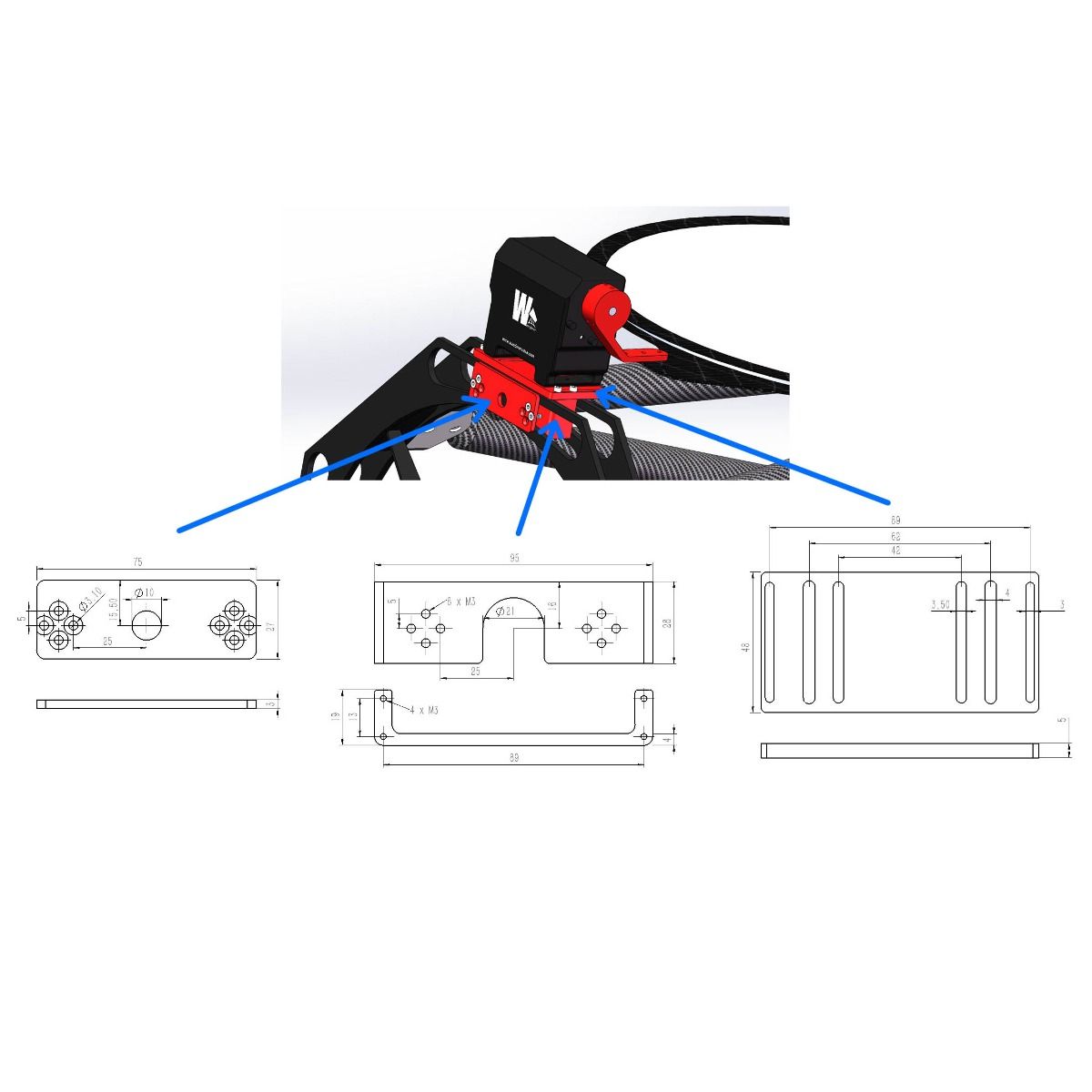 Wanderer Kit Wanderer Truss Telescope Motorised Flat Panel Installation Kit | First ...